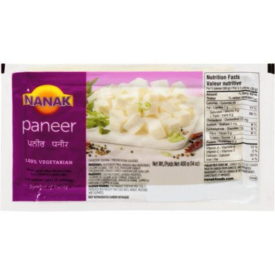 Nanak Fresh Paneer 400 g, $1.32/100g