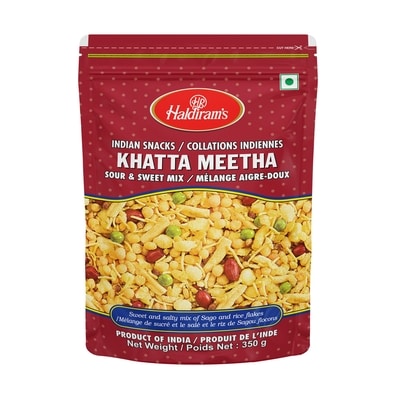 Haldiram Indian Snacks Khatta Meetha 350 g, $1.23/100g