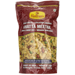 Haldiram Indian Snacks Khatta Meetha 350 g, $1.23/100g