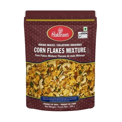Haldiram’s Cornflake Chiwda 350 g, 1,23 $/100g