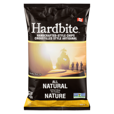 Hardbite Handcrafted-Style Chips, All Natural 150 g, $3.19/100g