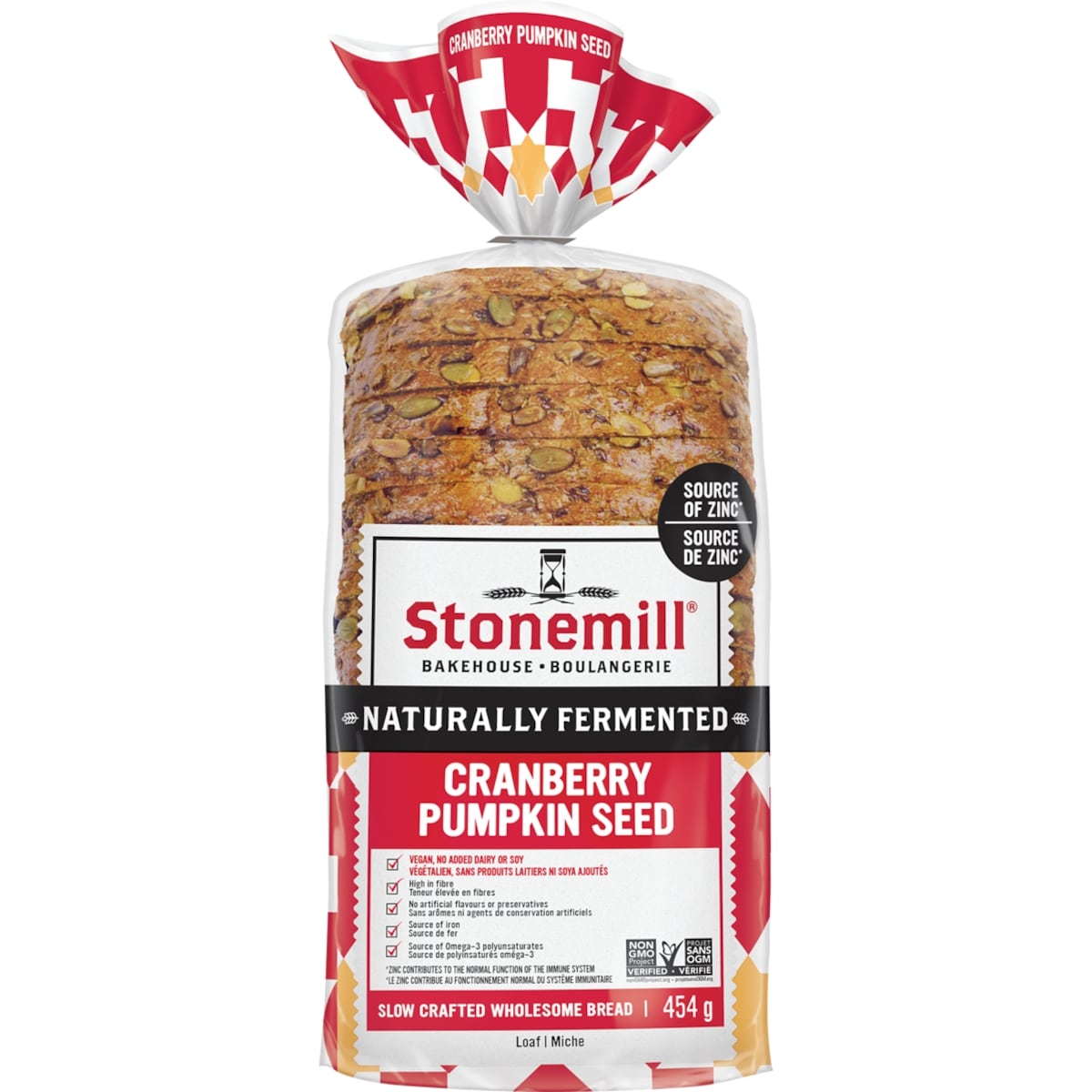 Stonemill Bread Honest Wellness Cranberry Pumpkin Seed