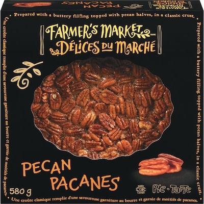 Farmer's Market Pecan Pie 9 inch 580 g, $1.21/100g