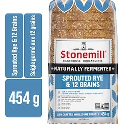 Stonemill Bakehouse Pain de seigle germé aux 12 grains Honest Wellness 425 g, 1,36 $/100g