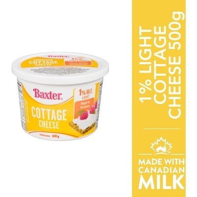 Baxter Light Cottage Cheese 500 g, $1.40/100g