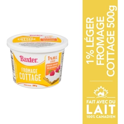 Baxter Fromage cottage léger 500 g, 1,40 $/100g