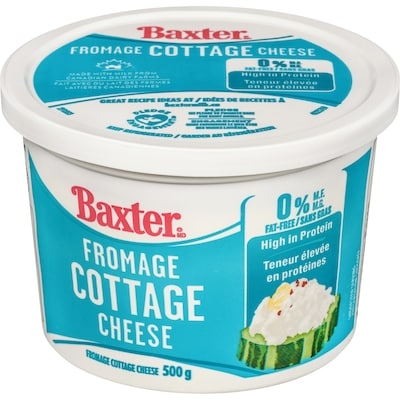 Baxter Fromage cottage sans gras 500 g, 1,40 $/100g
