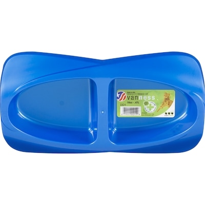 Van Ness Bol double pour chats, 0,47 L (16 oz liq.) 16 ea, 0,18 $/1ch