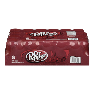 Dr Pepper Soda 24x355.0 ml, $0.15/100ml