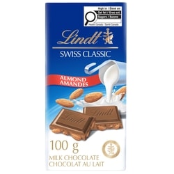 SWISS CLASSIC Almond Milk Chocolate Bar, 100 Grams