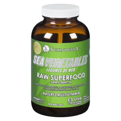 Schinoussa Formule aux légumes de mer Perte de poids 270 g, 19,26 $/100g