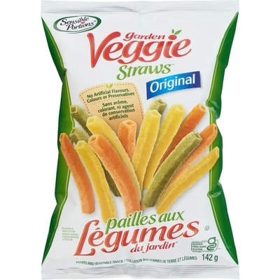 Sensible Portions Garden Veggie Straws-Original 142 g, $2.46/100g