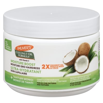 Palmer’s Laque hydratante Gro Shining à l’huile de noix de coco gamme Coconut Oil Formula 250 g, 5,40 $/100g