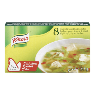 Knorr Chicken Bouillon Cubes 80 g, $1.61/100g