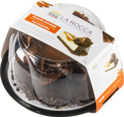 null Gâteau au fromage nappé de ganache au brownie au chocolat 15 cm (6 po) 600 g, 3,33 $/100g