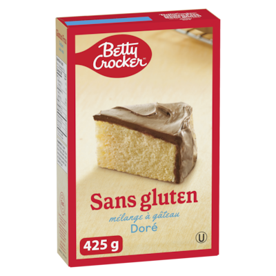 Betty Crocker Mélange à gâteau sans gluten Doré  425 g, 1,76 $/100g