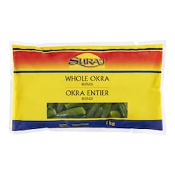 Suraj Whole Okra, Bhindi 1 kg, $0.58/100g