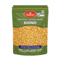 Haldiram’s Khari Boondi 350 g, 1,23 $/100g