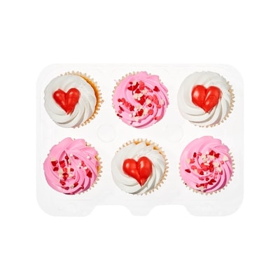null Cupcakes White, 6 Pack 255 g, $2.55/100g