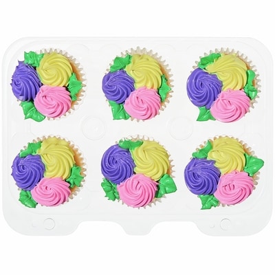 null Cupcakes White, 6 Pack 255 g, $2.55/100g
