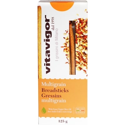 VitaVigor Breadsticks, Multigrain 125 g, $1.83/100g