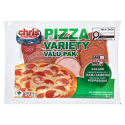 Chris Brothers Pizza Variety Pack - 175 g | Atlantic Superstore