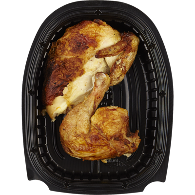 null Demi-poulet chaud (après 11h) 450 g, 1,66 $/100g