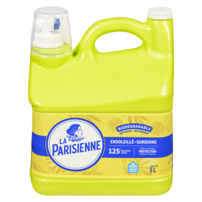 La Parisienne Biodegradable Laundry Detergent, Sunshine 5 l, $0.33/100ml