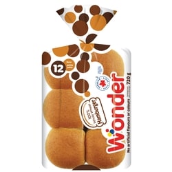 Wonder Pains à hamburger 100 % blé entier - 12 12x60.0 g, 0,35 $/100g