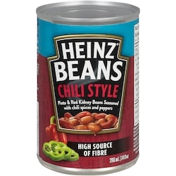 Heinz Chili Style Pinto & Red Kidney Beans 398 ml, $0.50/100ml