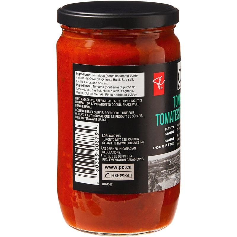 Tomato Basil Pasta Sauce