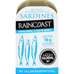 Wild Pacific Sardines, Spring Water