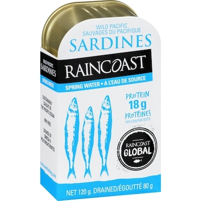 Wild Pacific Sardines, Spring Water