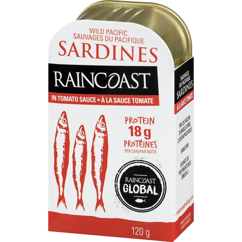 Wild Pacific Sardines, Tomato Sauce