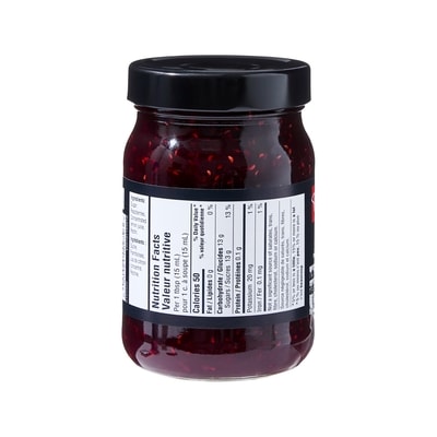 Tartinade aux fruits, framboises de la Colombie-Britannique