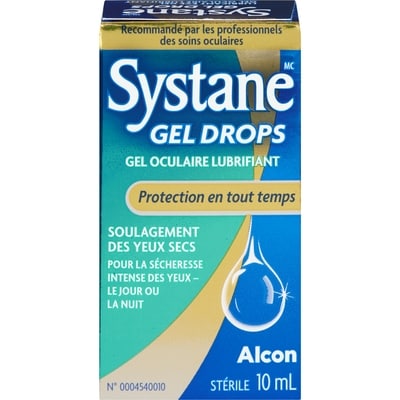Systane Gel oculaire lubrifiant 10 ml, 134,90 $/100ml