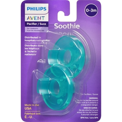 Philips Soothie 0-3M 1 ea, $7.49/1ea