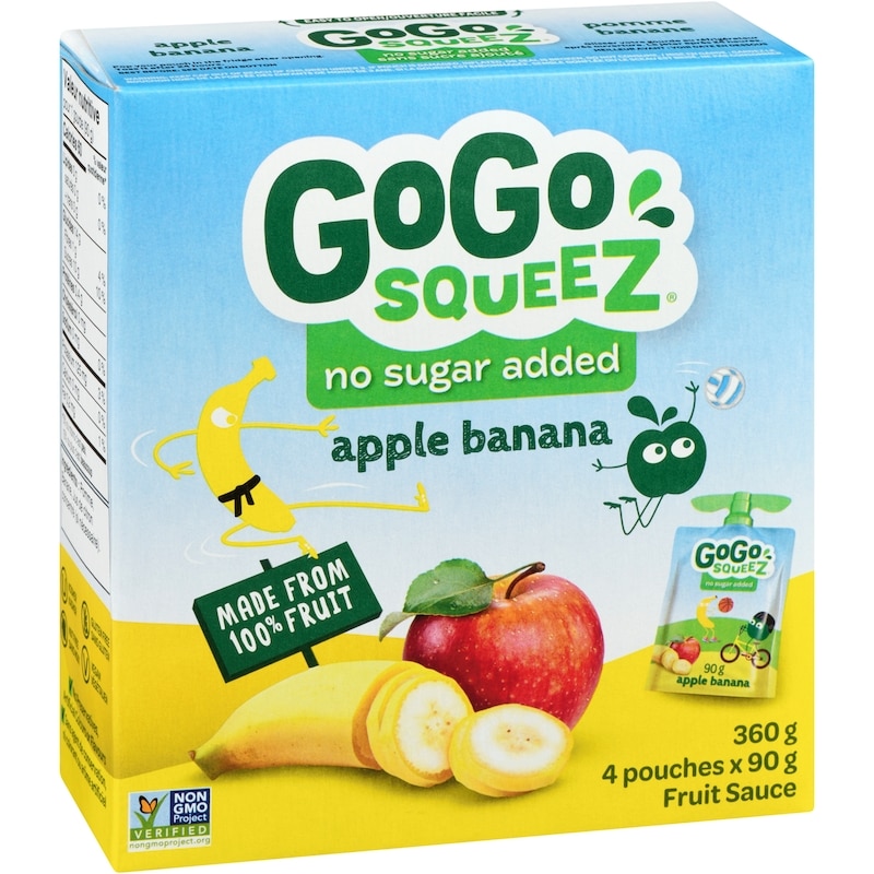 Squeeze, Applesauce Apple Banana