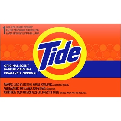 Tide Détergent à lessive en poudre distributrice 41 g, 185,34 $/100g