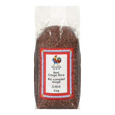 Rooster Riz complet rouge 2 kg, 0,47 $/100g
