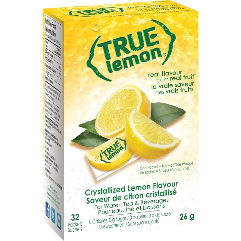 pure lemon True Citrus True Lemon Crystalized Wedges - 32x25.6 g | Wholesale Club