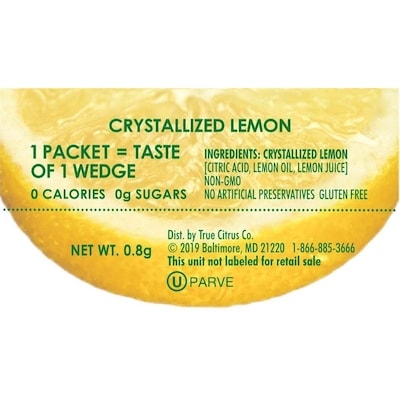 True Lemon Crystalized Wedges