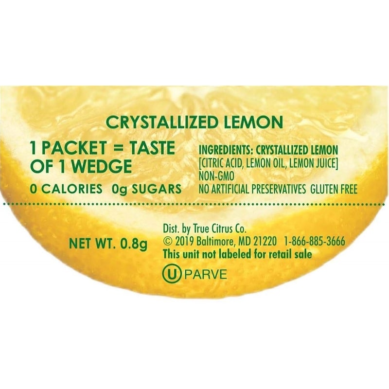 True Lemon Crystalized Wedges
