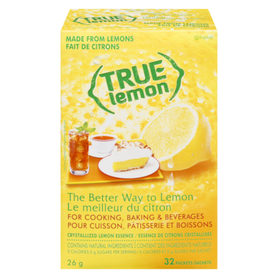 True Citrus True Lemon Crystalized Wedges 32x25.6 g, 0,61 $/100g