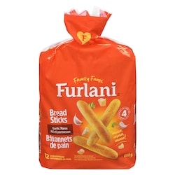 Furlani Mini-baguettes à l’ail et au parmesan 12x55.0 g, 0,80 $/100g