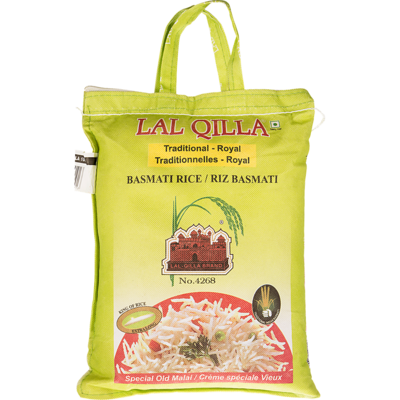 Lal Qilla Riz basmati Lal Quilla 4.54 kg, 0,48 $/100g