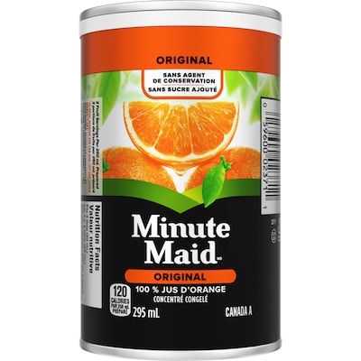 Minute Maid Jus d'Orange Can 295 ml, 1,01 $/100ml