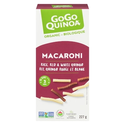 GoGo Quinoa Rice & Quinoa Macaroni Pasta 227 g, $2.20/100g