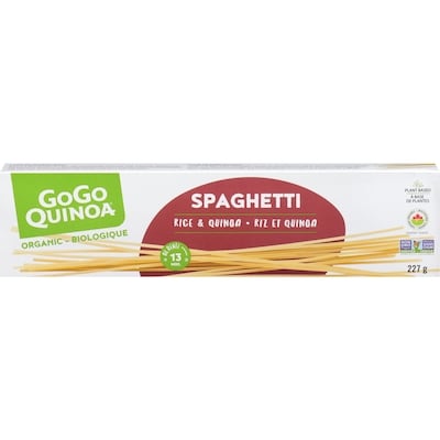 GoGo Quinoa Rice & Quinoa Spaghetti Pasta 227 g, $2.20/100g