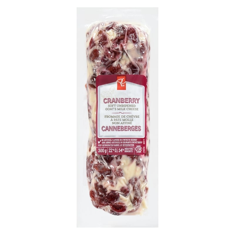 Cranberry Soft Unripened Goat’s Milk Cheese